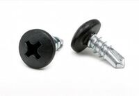 10-16 X 1 1/4 PHIL PAN SDS STEEL ZINC PT.#18 BLACK